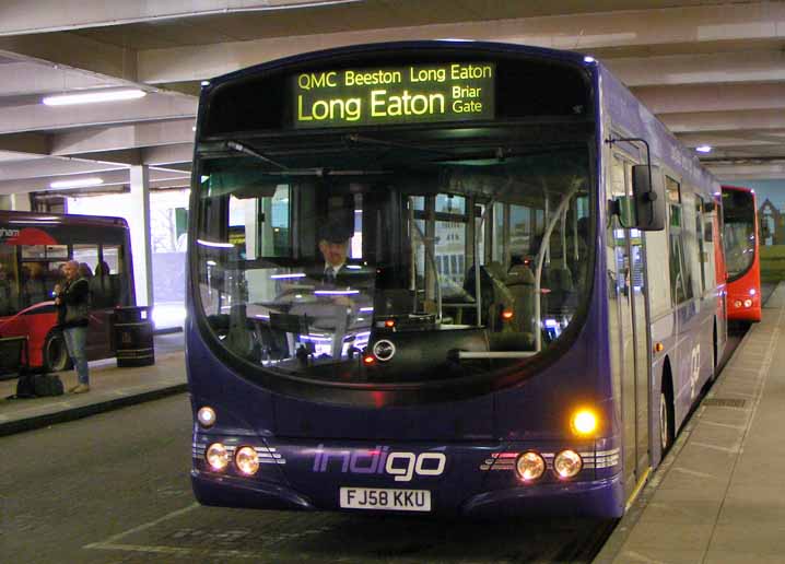 Trent Barton Volvo B7RLE Wright Indigo 725